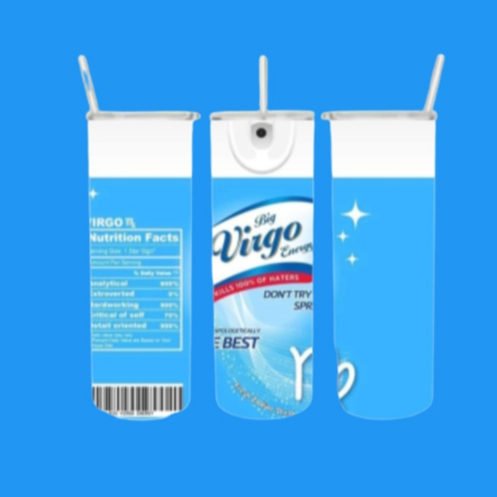 Zodiac sign 20oz tumbler